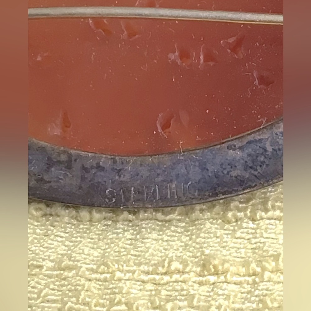 Sterling cameo brooch. - Picture 3 of 3